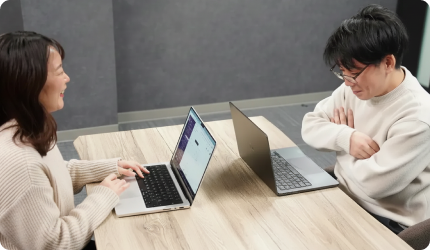 インターンの様子1